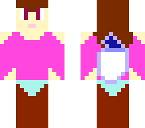 blue tiped fox girl