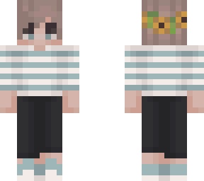 boy with flower crown