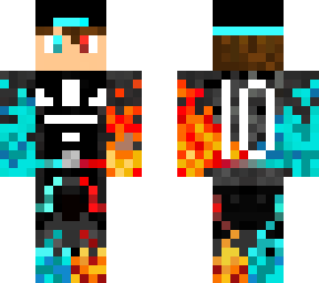fire & ice soccer kid