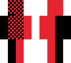 red and black skin