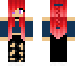 red cool girl