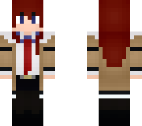 v2 makise kurisu - steinsgate - by wolf40013