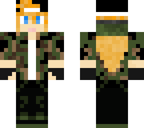camo lady