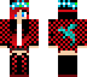 dragon red girl