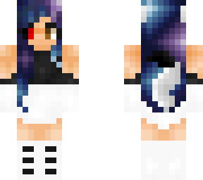 ella oc edit girl galaxy wolf