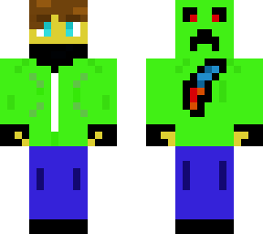 green sweater with hoody teen 3