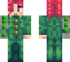 kakyoin (with heirophant layer on right arm)