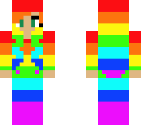 rainbow girl