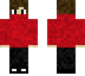 red hoodie pvp skin