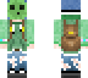slime-masked backpack