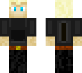 black shirt guy