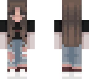 girl with brown hair