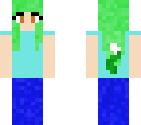 green wolf girl
