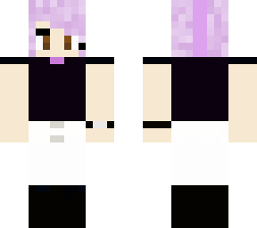 lilac goth gurl