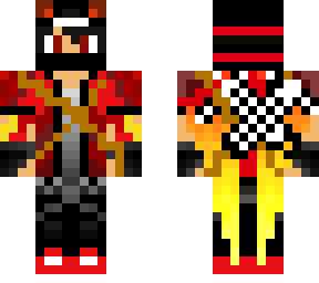 mincraft austin athony mays nija with infinty swords