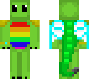 rainbow turtle dragon