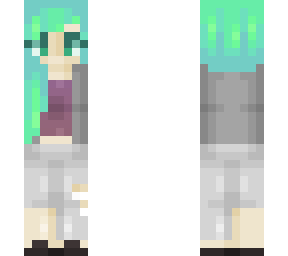 skin collab with mintie (3/4)