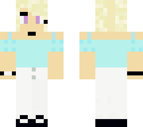 teal cute girl and white jeans