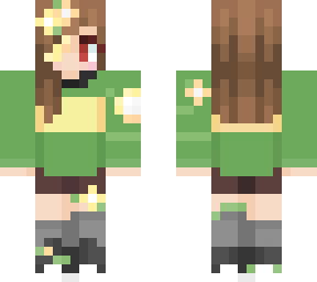 chara w flowers