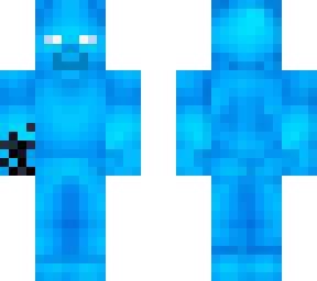 corrupted blue steve