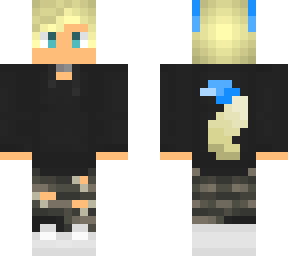 garroth dyed ears and tail - not half blind