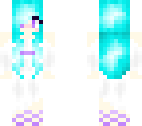 purple and blue goddess