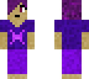 purple-hair girl