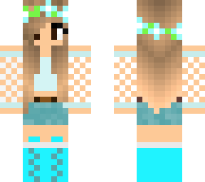 blue girl