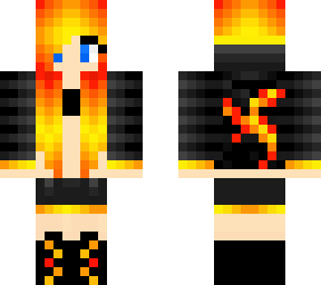 fire dragon girl