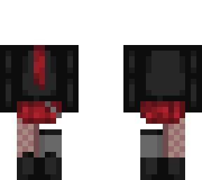 emo/goth outfit
