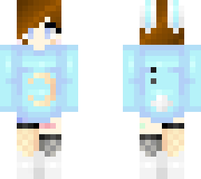 fluffy bun girl (with olivesbases base)