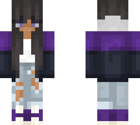 purple girl