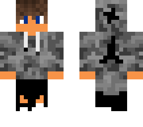 black/grey camo boy skin