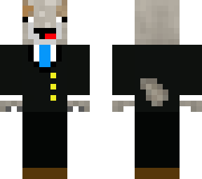 goat in tux