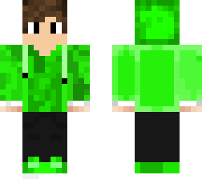 green hoodie boy