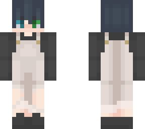not mine edit cute blue haired overalls boy