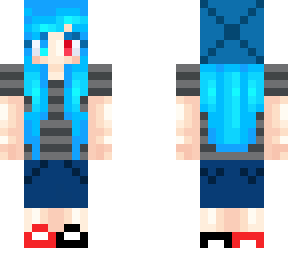 aya ibara blue beanie