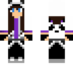 edit violet panda girl