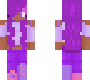purple and pink