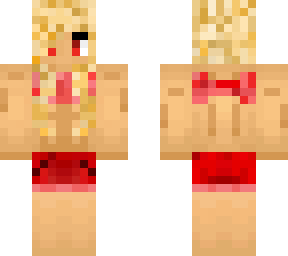 blonde beach girl