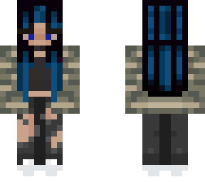 blue edit of amethystgaming's skin