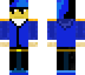 blue jacket boy
