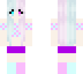 cotton candy girl *hair base used*