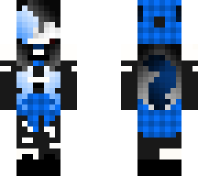 my skin in blue