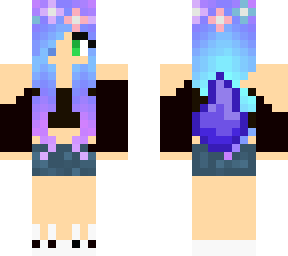 pastel space wolf