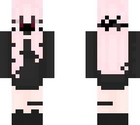 pink hair girl with mask killer/pvp girl