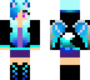 please don't use this skin: dragon wolf teen