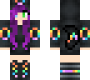 rainbow umbreon hoodie