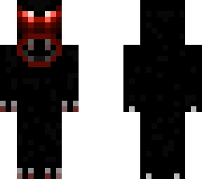 red scary monster