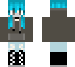 teal haired gril with cystic fibrosis